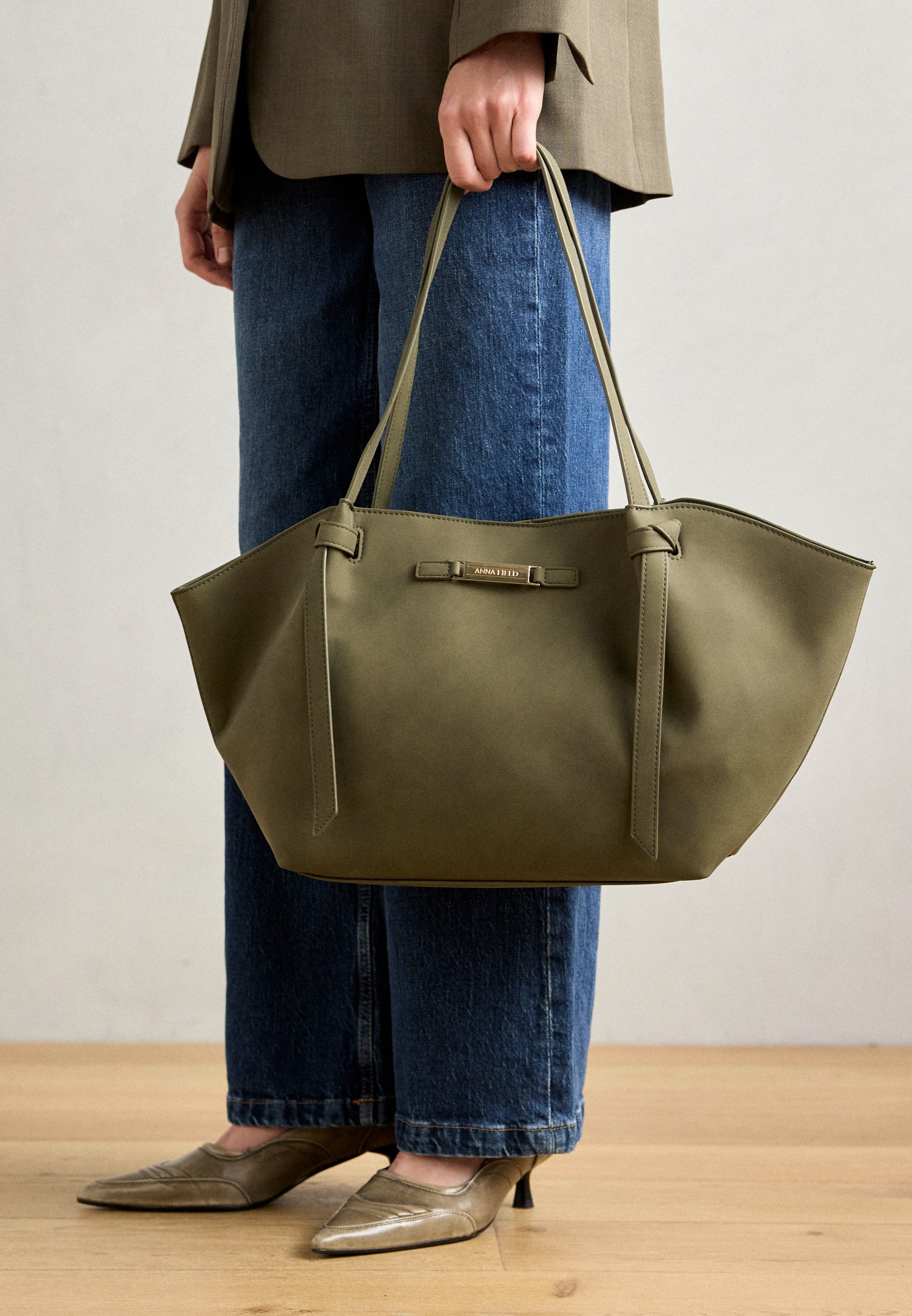 Shopping bag - dark green
