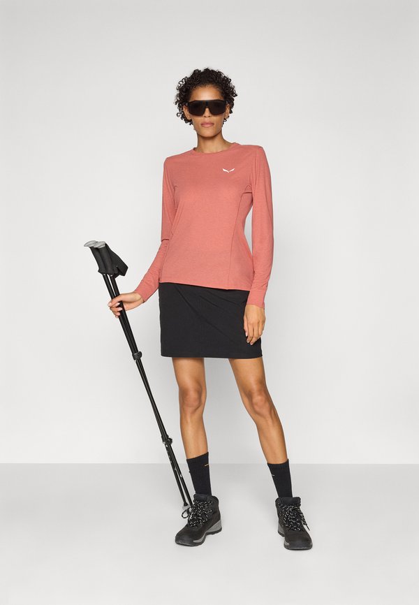 PUEZ DRY TEE - Long sleeved top - apricot3