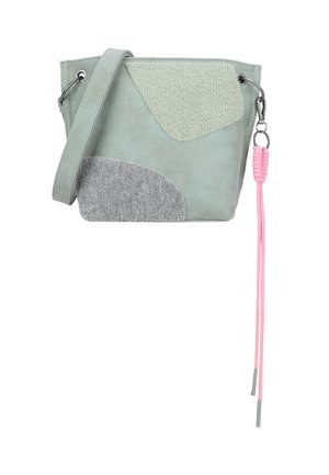SCHULTERT LIMITED HAPPY FLOCKED JIVE SOFT BERRY - Umhängetasche - gruen