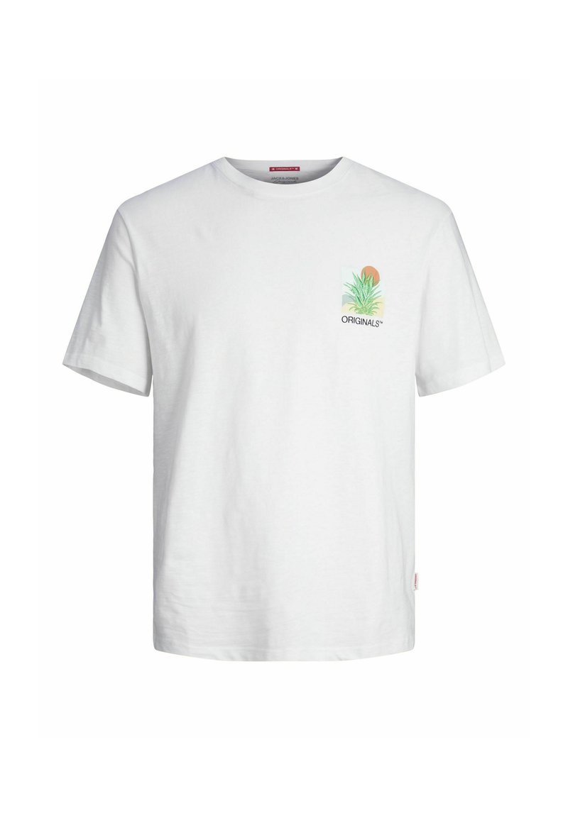 jack & jones T-shirt print crème