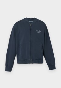 Carhartt WIP LONGHAND - Μπουφάν τύπου bomber - carbon/white