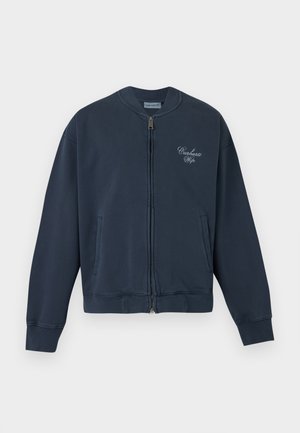 Carhartt WIP, LONGHAND - Μπουφάν τύπου bomber - carbon/white