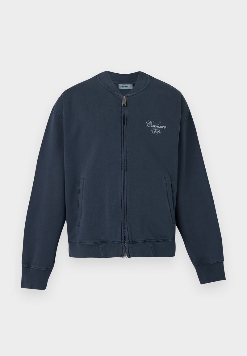 Carhartt WIP LONGHAND - Bomber Jacket - carbon/white