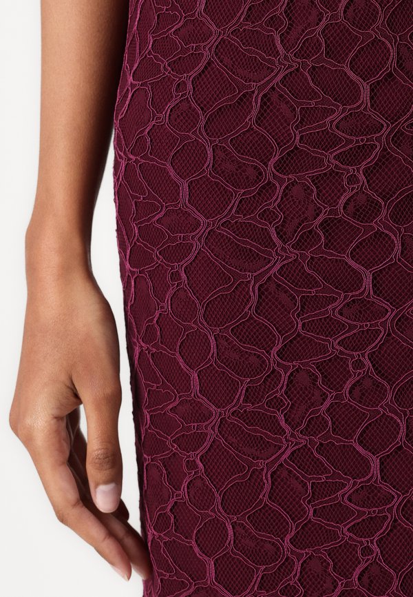TONY GONNA - Pencil skirt - bordeaux3