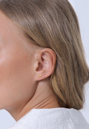 DOUBLE GEO - Boucles d'oreilles - gold-coloured