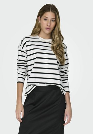 NORMAL GESCHNITTEN RUNDHALS  - Longsleeve - cloud dancer