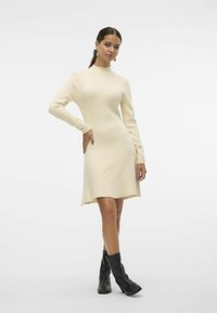 Vero Moda VMGOLD HIGHNECK SKATER  - Kampsunkleit - birch