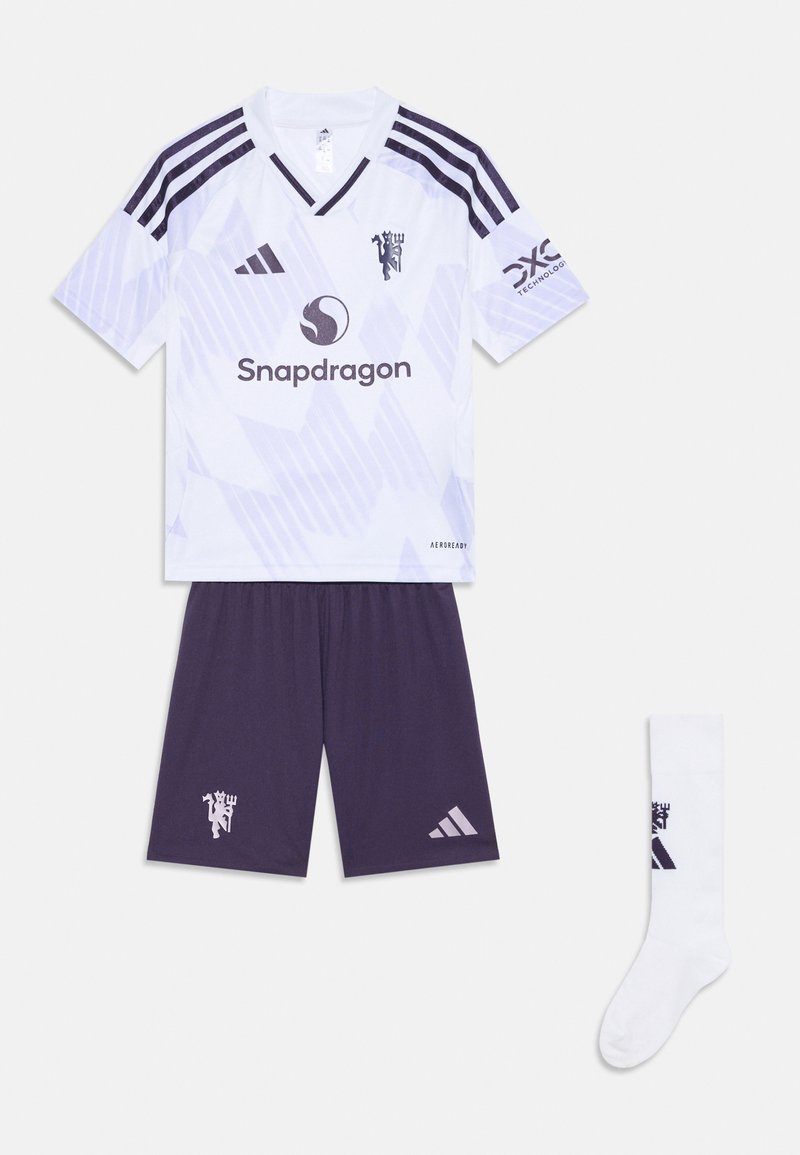 adidas Performance MANCHESTER UNITED AWAY KIDS SET UNISEX  - Camiseta deportiva - white