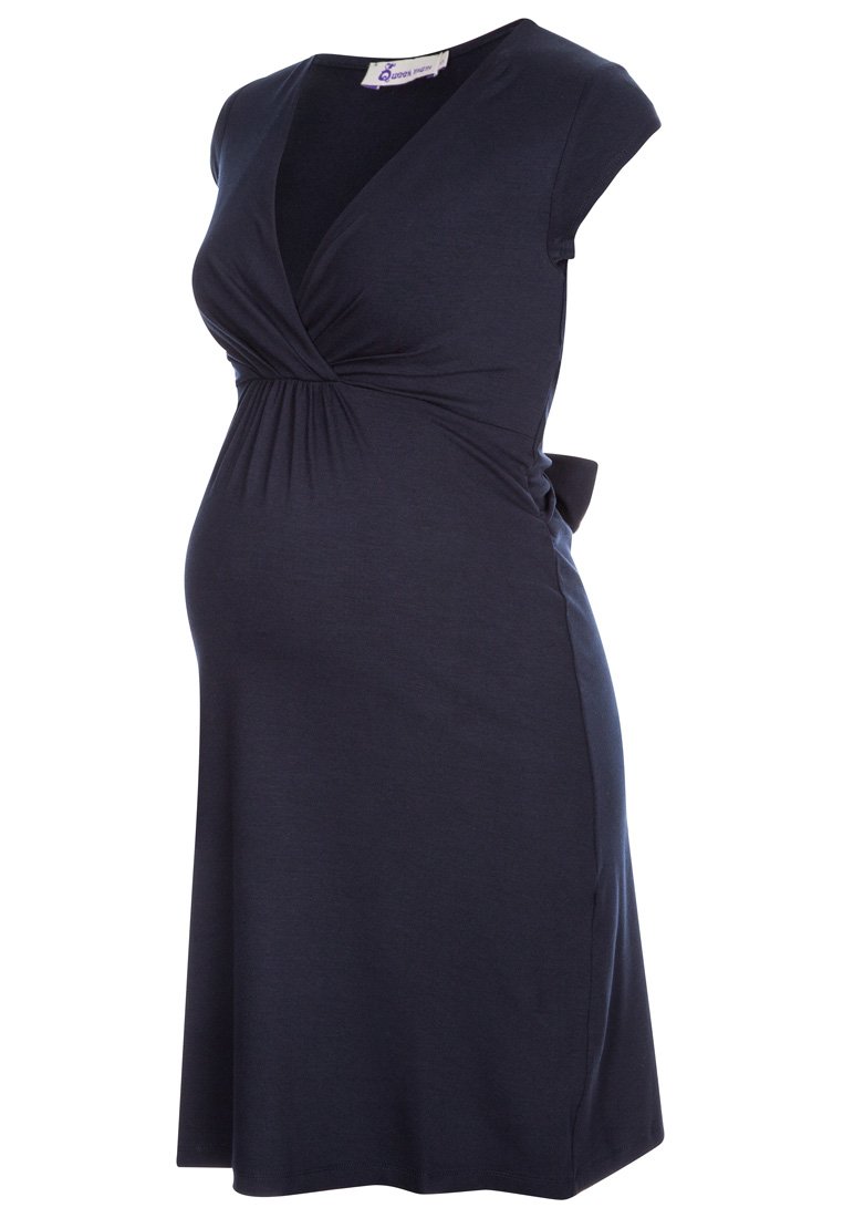 Queen Mum Jerseyjurk donkerblauw