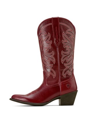 Ariat WESTERN HERITAGE J TOE STRETCHFIT - Cowboy- / bikerstøvler - sangria