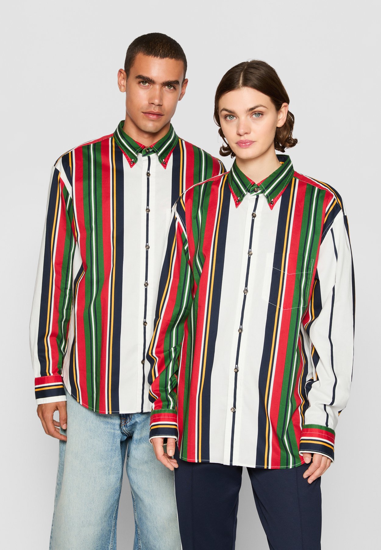 EXCLUSIVE HERITAGE 2.0 REL PRINTED STRIPE SHIRT