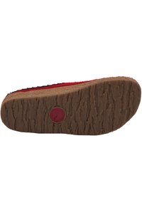 Haflinger GRIZZLY FRANZL - Slippers - rubin