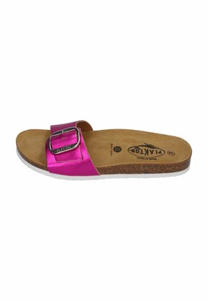 Mules - fuxia