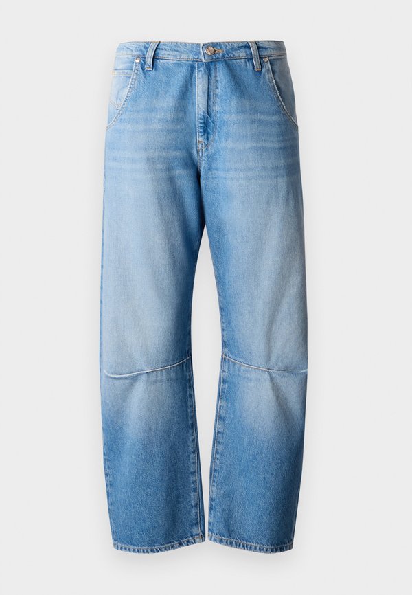 ELSA - Straight leg jeans - turquiose aqua2
