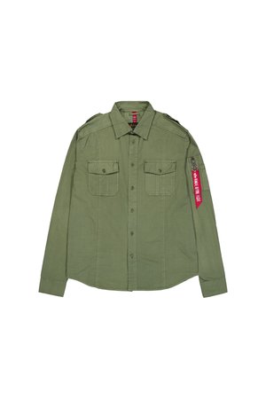 BASIC  - Camisa - sage green