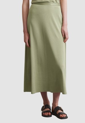 Maxi skirt - smooth sage