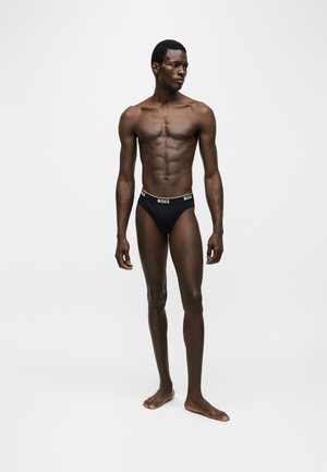 BOSS, BRIEF POWER 3 PACK - Slip - open grey