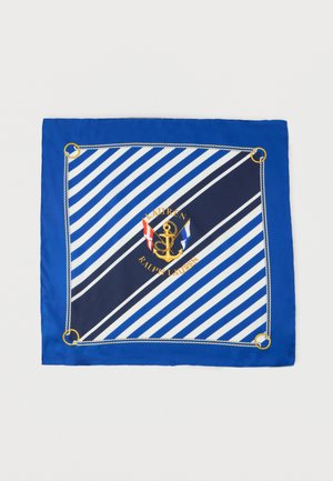 SCARF SQUARE - Selyemkendő - royal blue