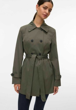 VMCHELSEA OLIVIA NOOS - Trenchcoat - khaki