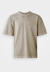EVERYDAY RELAXED VINTAGE DYE  - Lihtne T-särk - stonewashed light greige