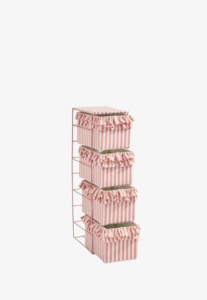 Next, STRIPE FRILL STORAGE DRAWERS UNISEX - Aufbewahrung - pink