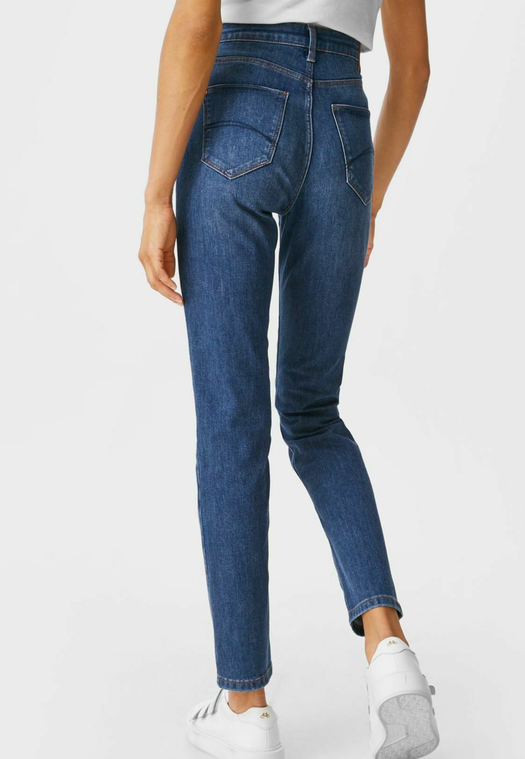 C\u0026A Slim fit jeans - denim blue/Blauw denim/bluedenim - Zalando.nl