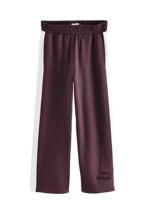 Spodnji deli trenirk - burgundy red