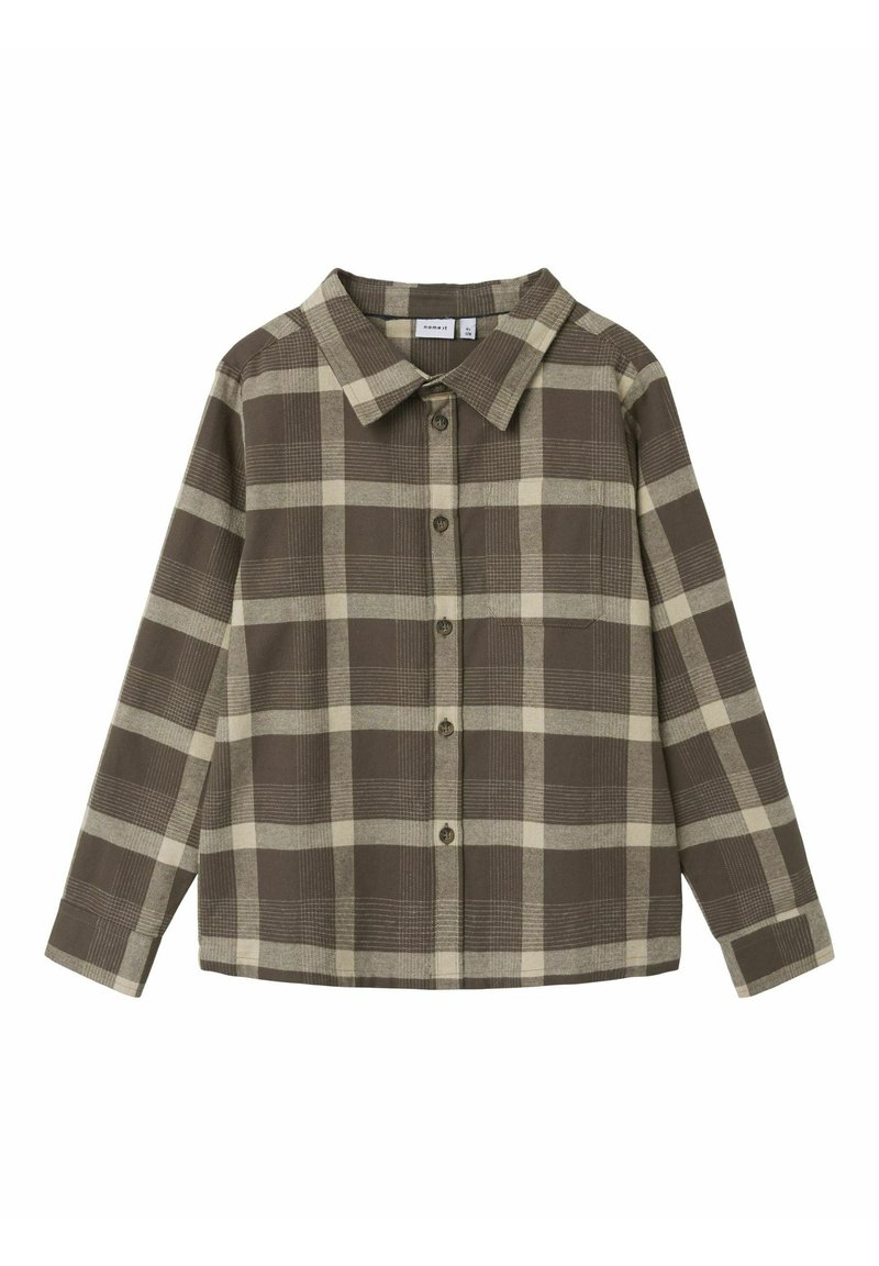 name it Overhemd donkergroen name it Overhemd donkergroen