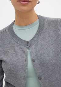 NA-KD ROUND NECK LONG SLEEVE - Ilgarankovis viršutinės dalies drabužis - blue