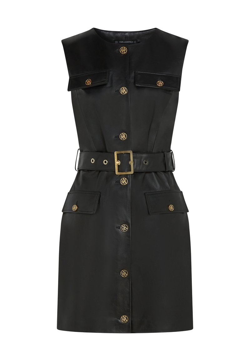 KARL LAGERFELD RETRO DRESS - Cocktail dress / Party dress - black - Zalando