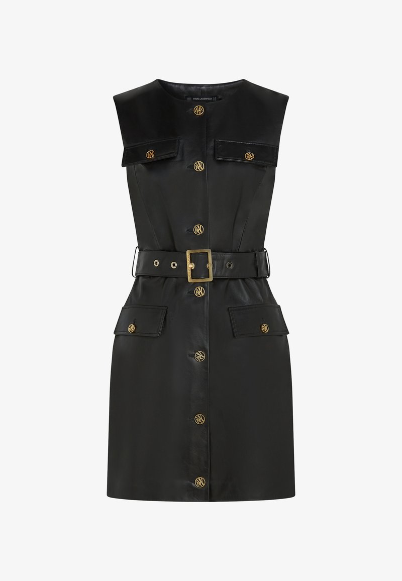 KARL LAGERFELD RETRO DRESS - Cocktail dress / Party dress - black - Zalando KARL LAGERFELD RETRO DRESS - Cocktail dress / Party dress - black - Zalando