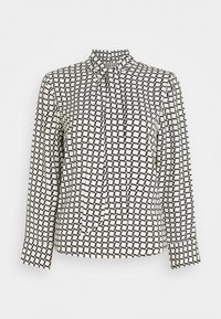 Não selecionado, black/white