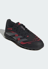 adidas Performance PREDATOR LEAGUE TURF KIDS - Rasen-Fußballschuhe - core black   grey four   lucid red