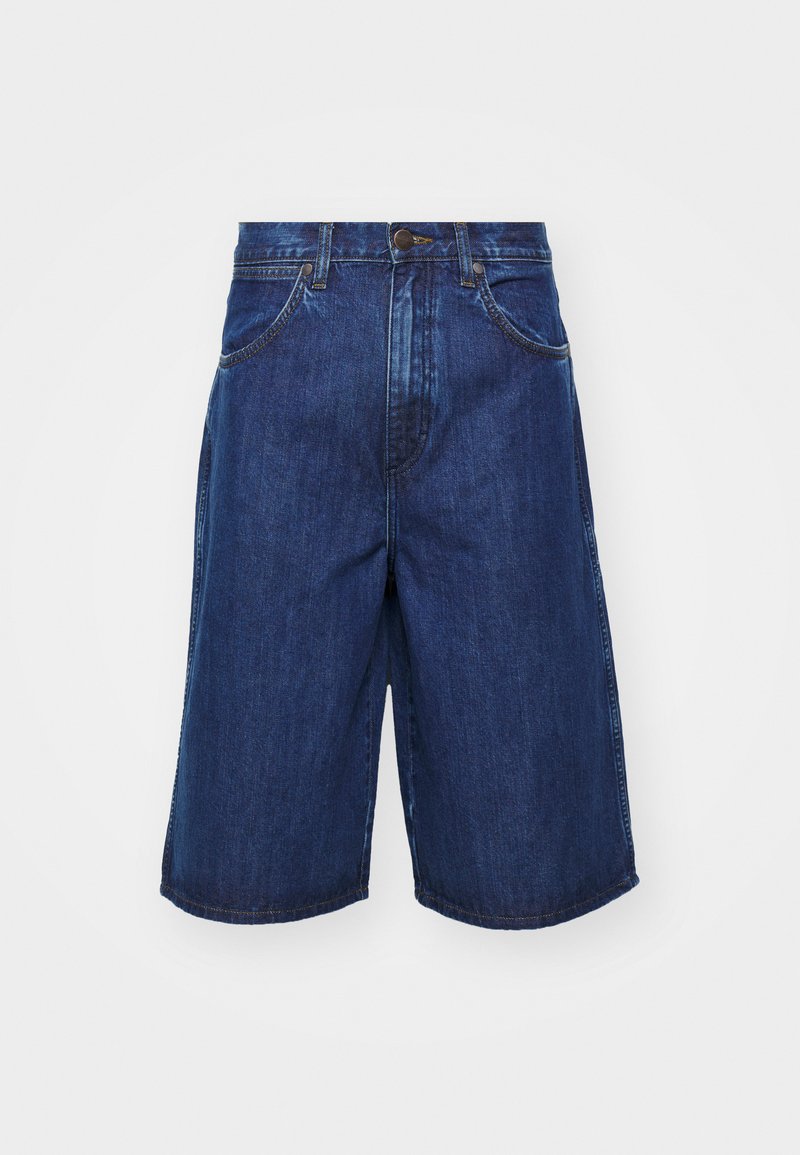 Wrangler Jeansshort blauw denim/bluedenim