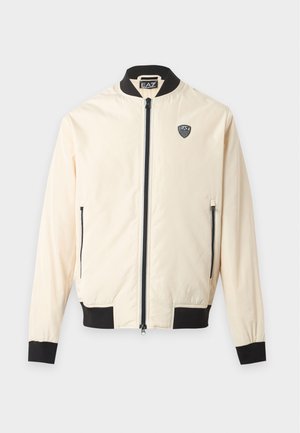 EA7 Emporio Armani, TRAIN PREMIUM SHIELD JACKET - Μπουφάν τύπου bomber - almond milk