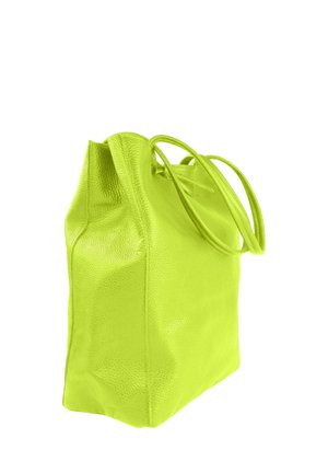 DrachenLeder Tote bag - gelbgrün