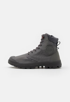 PAMPA RCYCL WP+ UNISEX - Lace-up ankle boots - smoked pearl