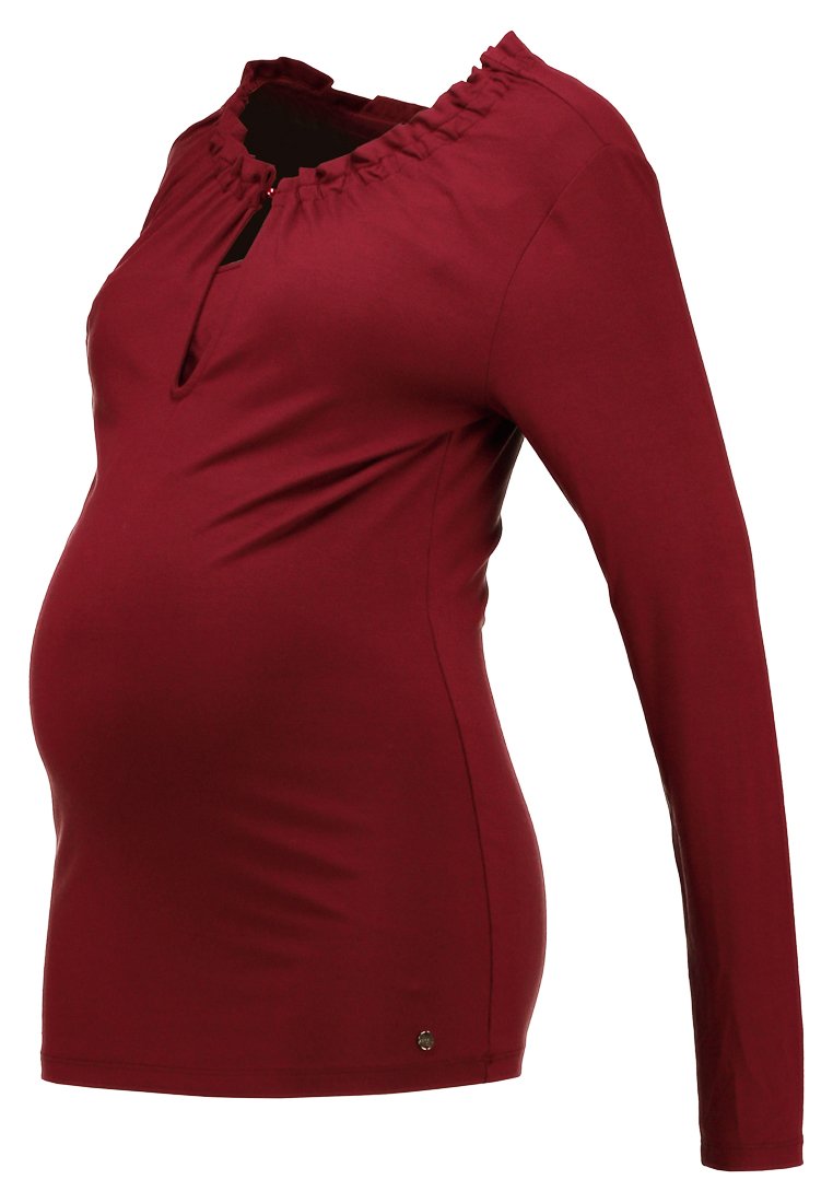 Esprit Maternity Longsleeve donkerrood