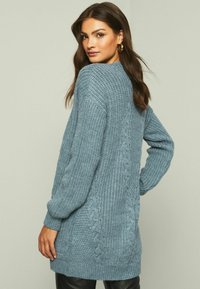 Lipsy MIXED CABLE REGULAR FIT - Kardiganas - chambray blue