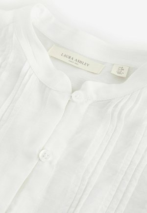Laura Ashley, REGULAR FIT - RUFFLE SLEEVE LONG SLEEVE BLOUSE  . - Button-down blouse - cream
