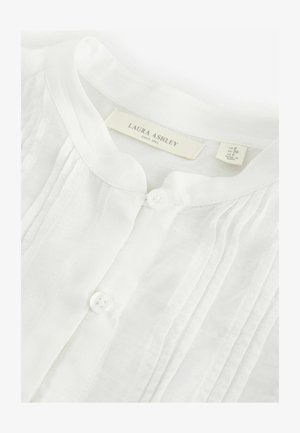 Laura Ashley, REGULAR FIT - RUFFLE SLEEVE LONG SLEEVE BLOUSE . - Button-down blouse - cream