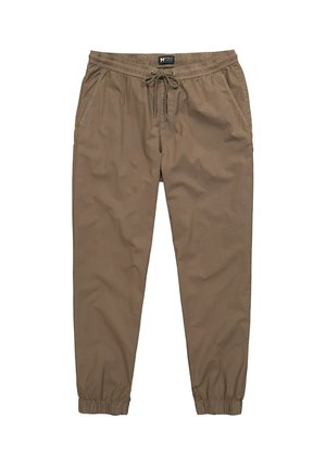 Men Plus, MEN+ SLIP-ON TROUSERS, FLEXLASTIC®, RELAXED FIT, ELASTICATED WAIST, UP TO 8 XL - Bukser - khaki brown