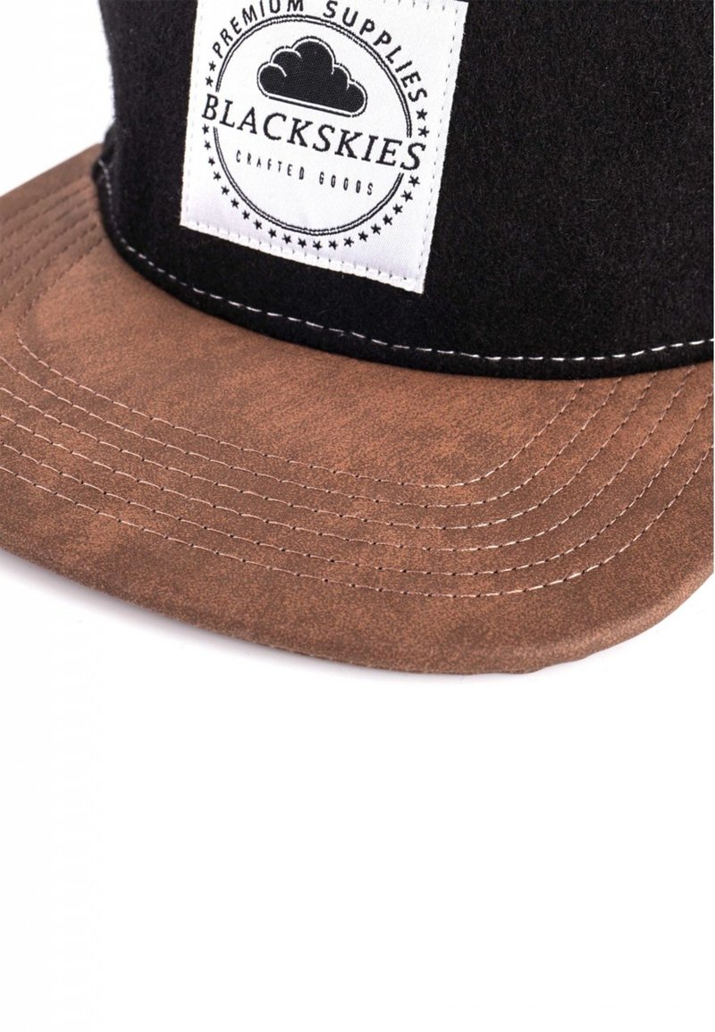 Herren Mützen | Blackskies BEHEMOTH Cap braun schwarz/schwarz - MU56079 Herren Mützen | Blackskies BEHEMOTH Cap braun schwarz/schwarz - MU56079