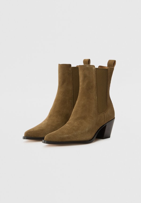 SHADIE - Classic ankle boots - army2