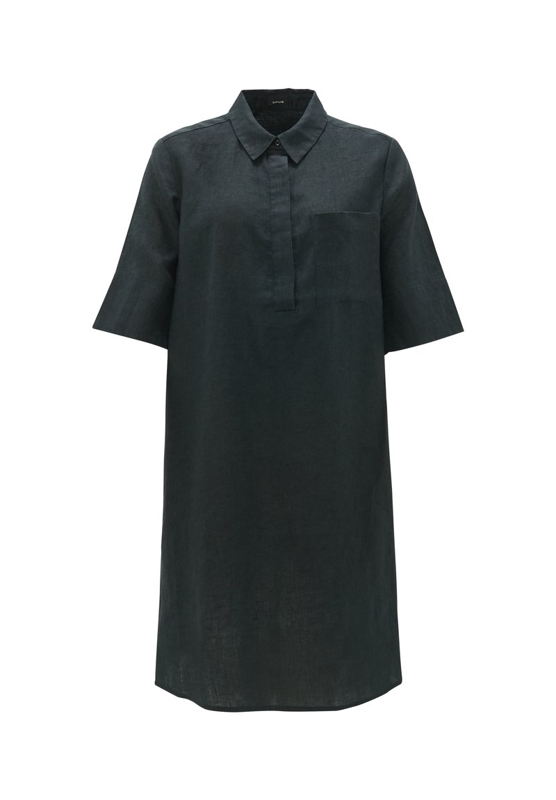 OPUS Blusenkleid grün