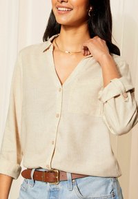 Friends Like These LONG SLEEVE THROUGHWITH- REGULAR FIT - Camicia - neutral