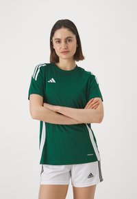 adidas Performance - TIRO24 - Spordi T-särk - team dark green/white Väikepilt 1