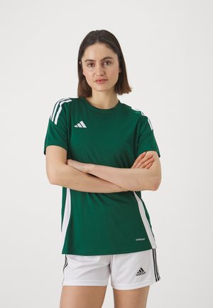 TIRO24 - Sport T-shirt - team dark green/white