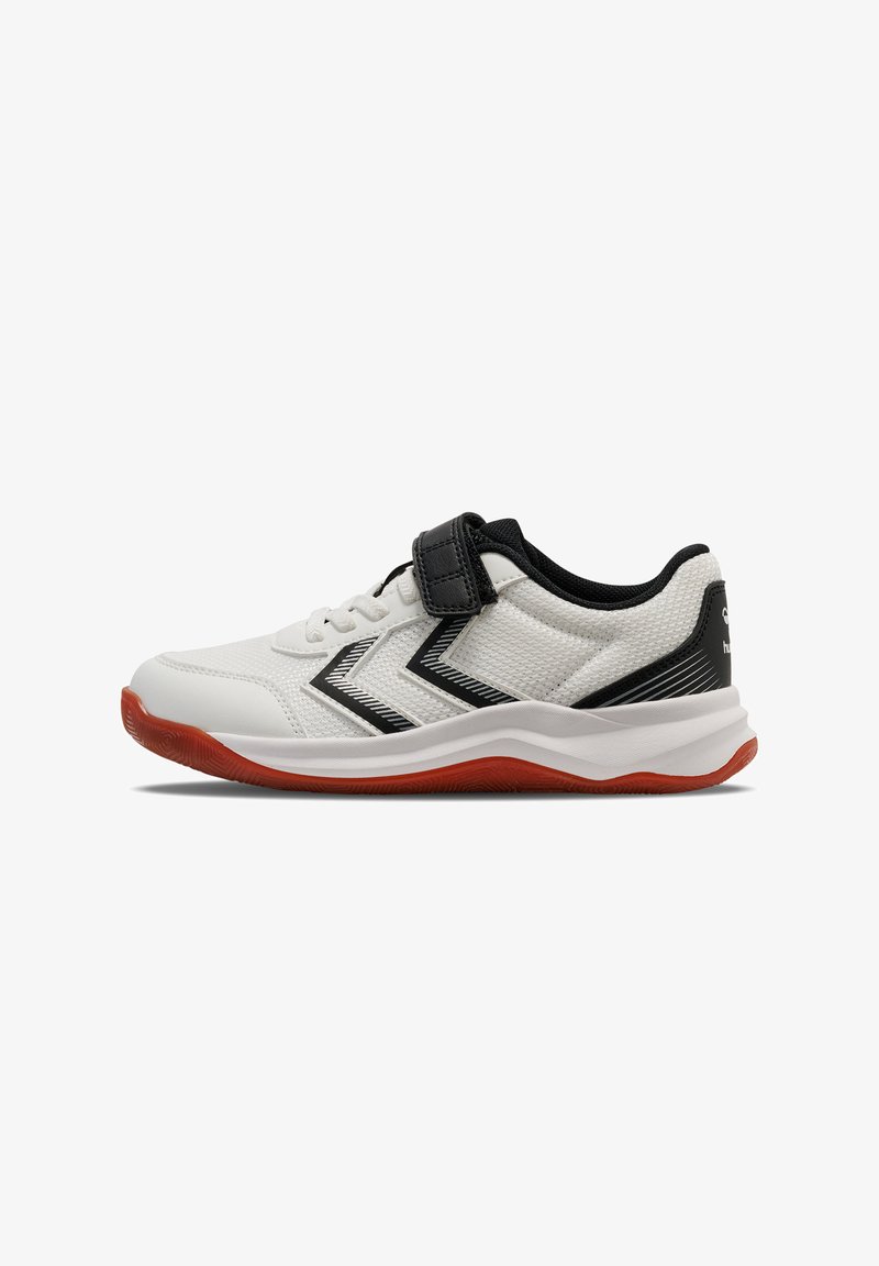 Bright Red Html Hummel HUMMEL HML GO PLAY LC JR UNISEX - Trainers - bright white/white ...