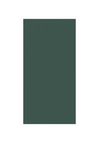Pannello rettangolare di colore verde scuro, texture liscia e finitura opaca. Adatto a diverse applicazioni come decorazione per pareti o copertura di superfici.